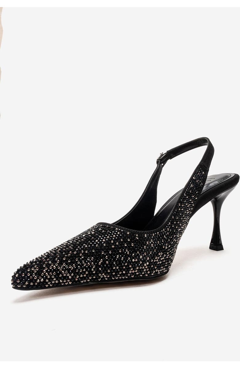 Prologue Shoes Johanna Slingback Embellished Stiletto Pump, Alternate, color, Oxford