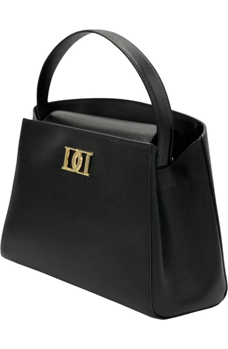 DESERI Rosa Handbag, Alternate, color, Black