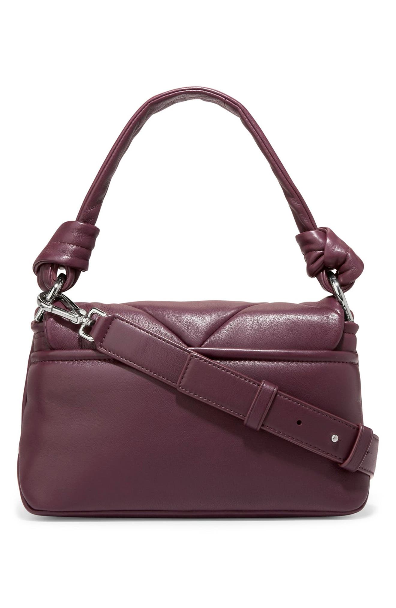 Cole Haan Mini Puff Leather Shoulder Bag, Alternate, color, 