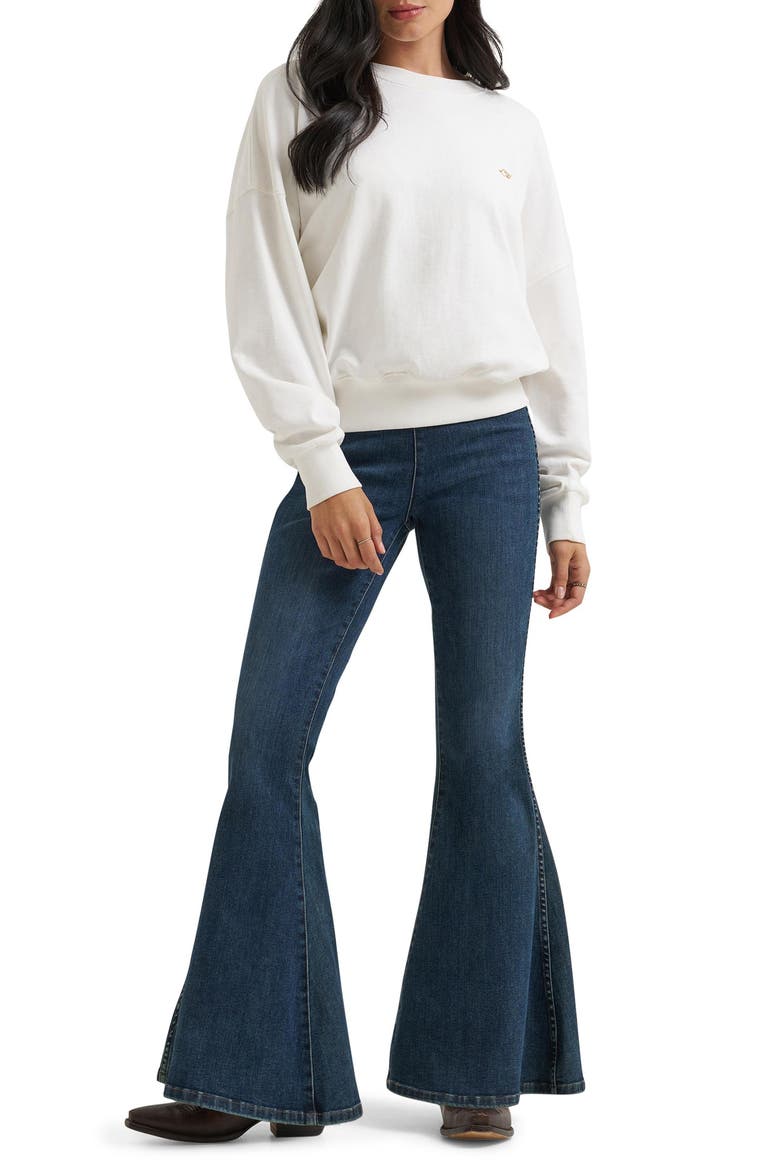 Crewneck Sweatshirt, Alternate, color, WHITE