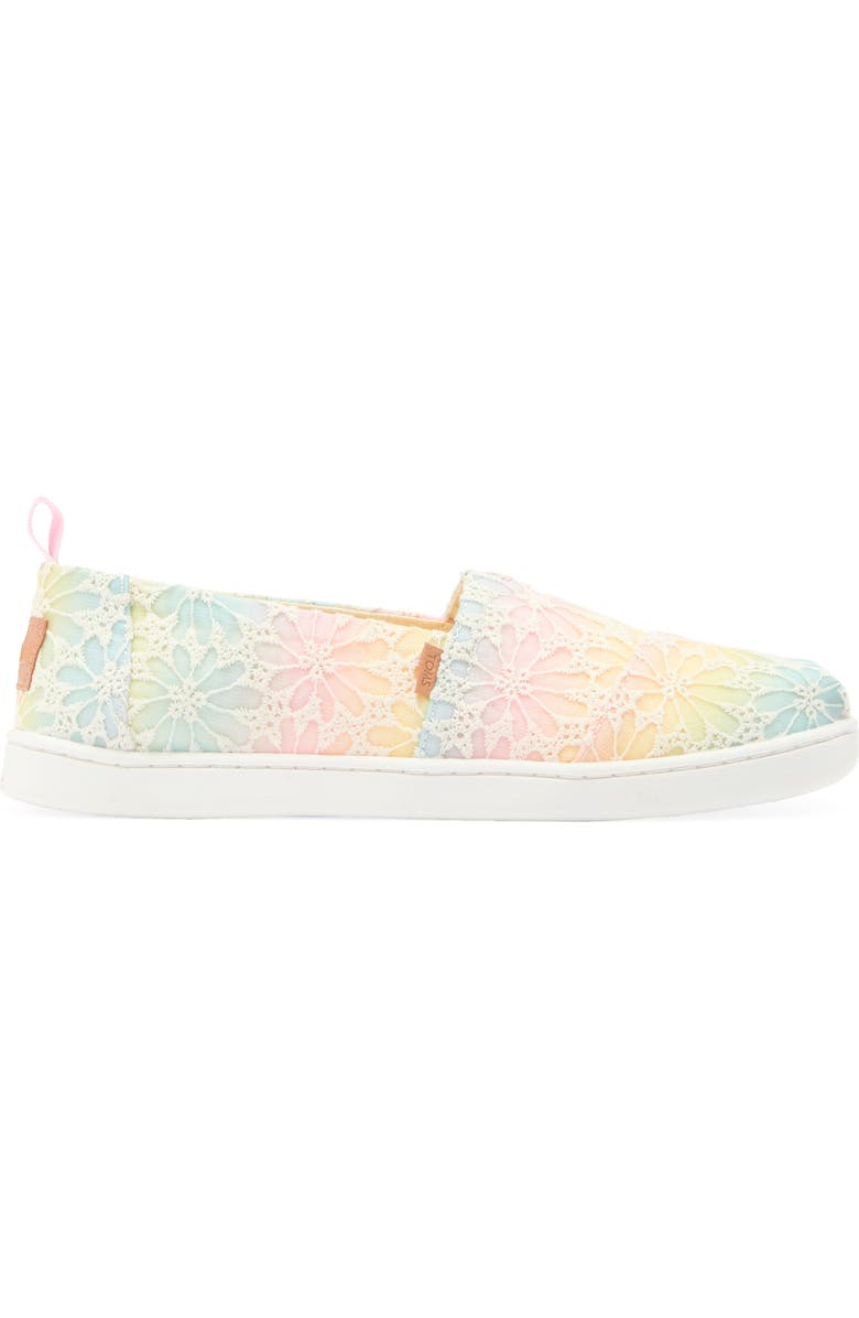 TOMS Kids' Classic Alpargata Ombré Slip-On, Alternate, color,