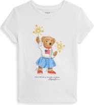 Polo Ralph Lauren Kids' Polo Bear Cotton T-Shirt