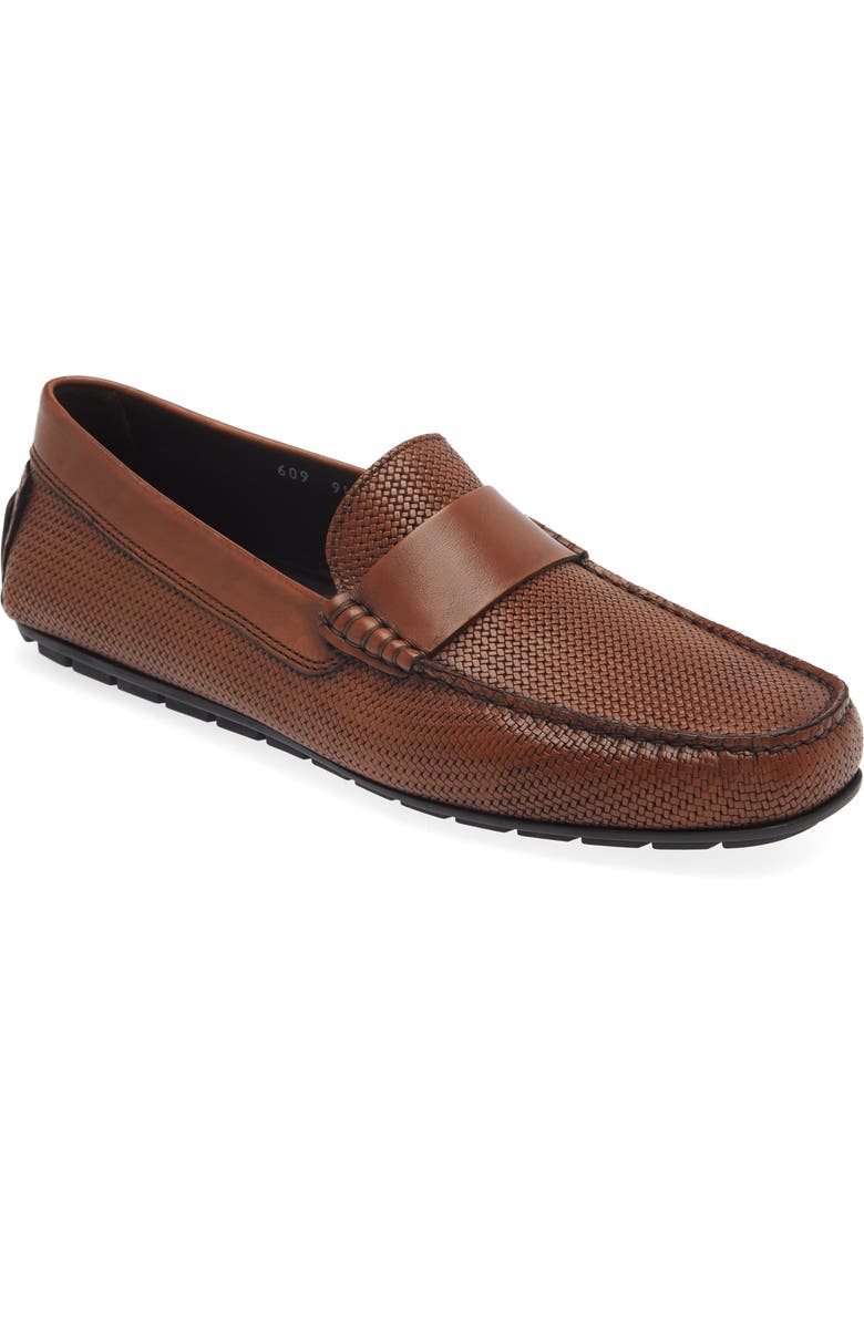 TO BOOT NEW YORK Magnus Driving Shoe, Main, color, Brown