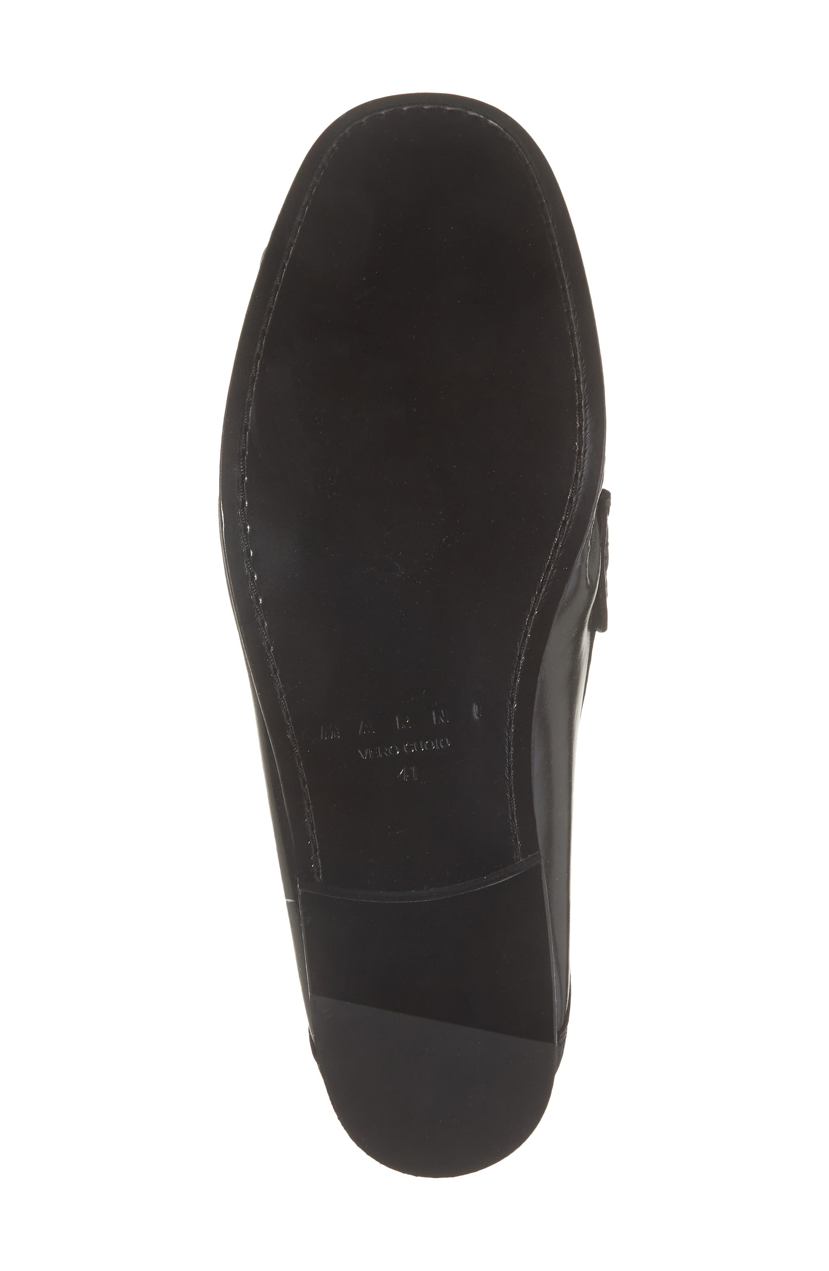 Marni Collapsible Loafer, Alternate, color, Black