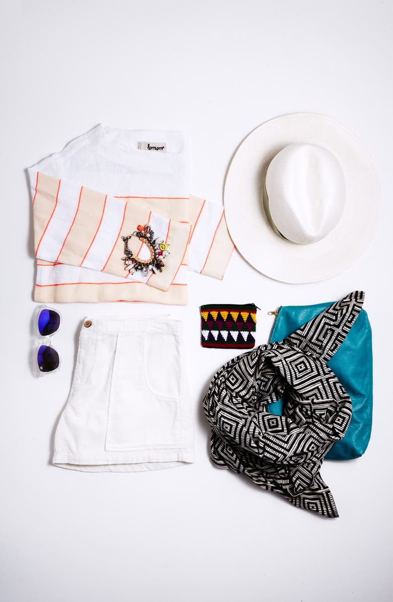 lemlem 'Bara' Smocked Top, Alternate, color, 