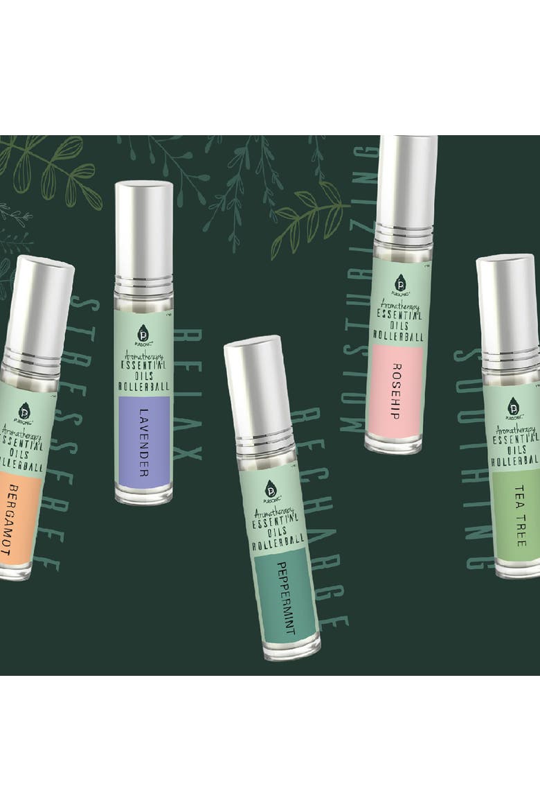 Aromatherapy Essential Oils Rollerballs, Alternate, color, Multicolor