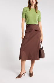 Nordstrom Short Sleeve Cashmere Sweater