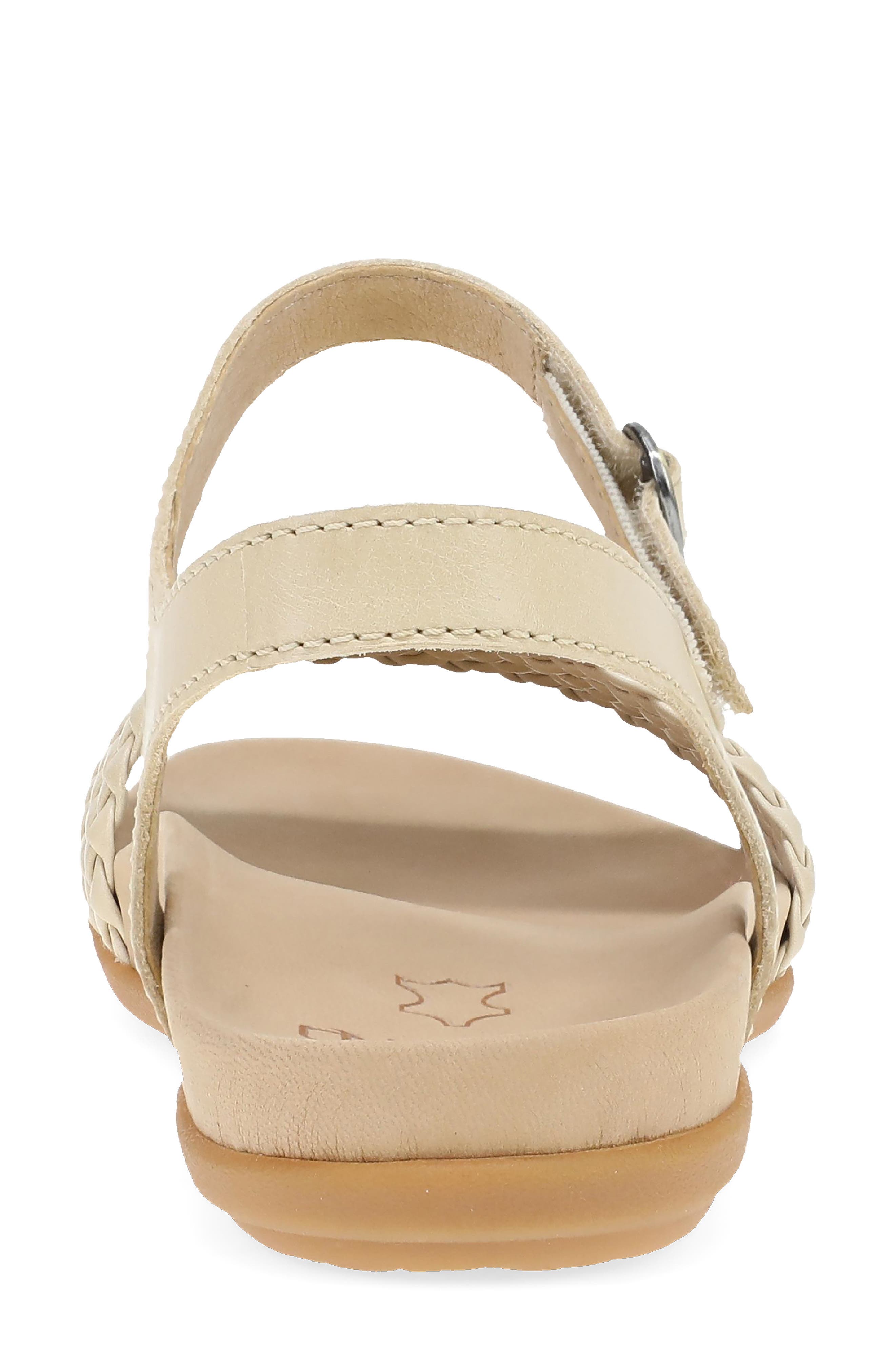 Dansko Jodie Ankle Strap Sandal, Alternate, color, Vanilla