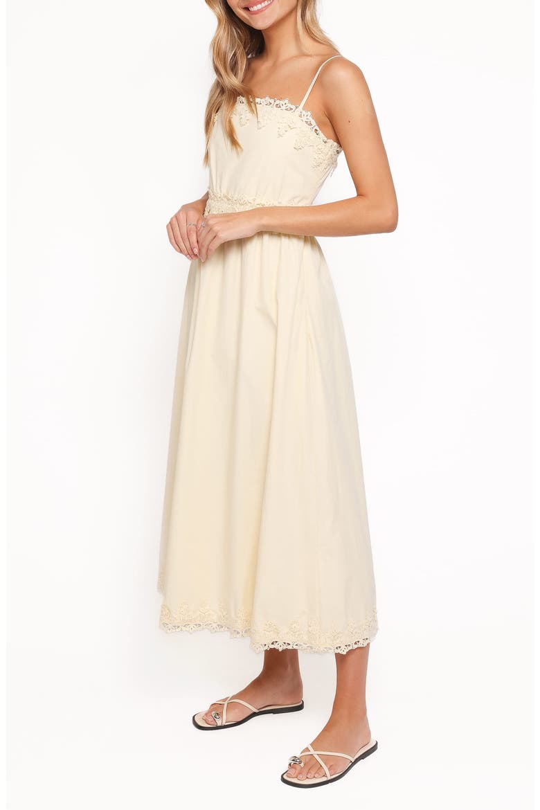 Kiana Midi Dress, Alternate, color, PALE YELLOW