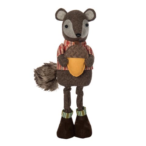 Standing Squirrel Figurine Fall