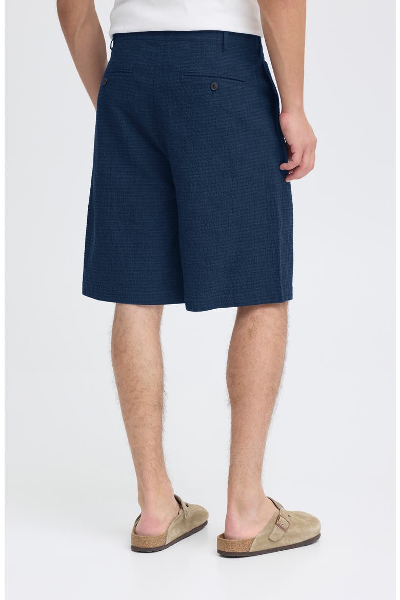 Seersucker Shorts, Alternate, color, BERING SEA