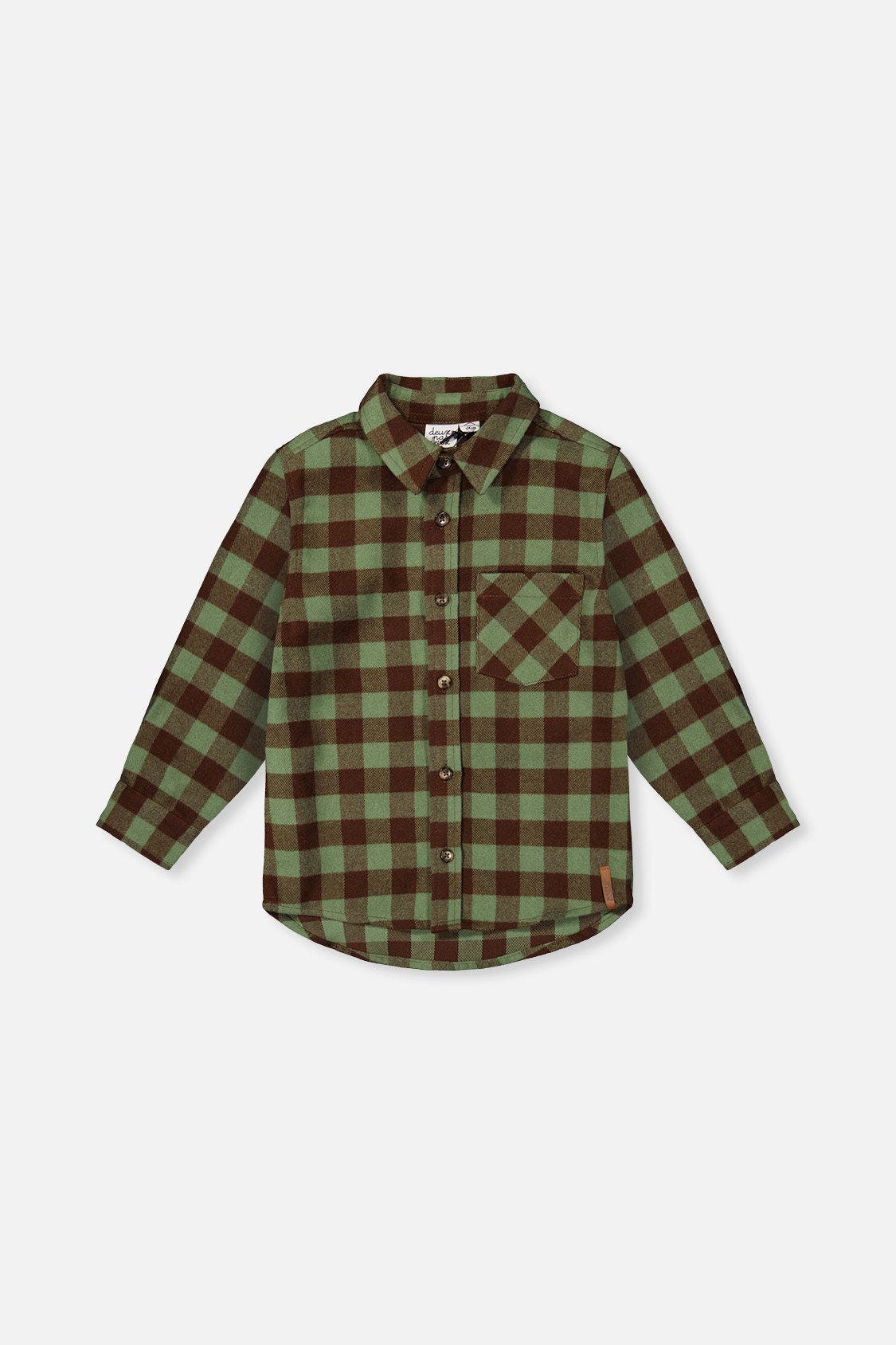 selected Green and Brown Plaid
