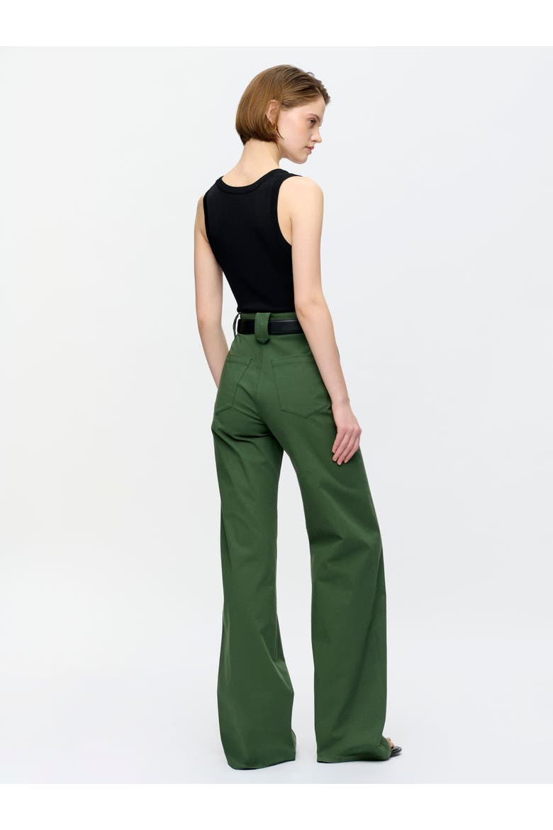 Jody Flared pant, Alternate, color, Military