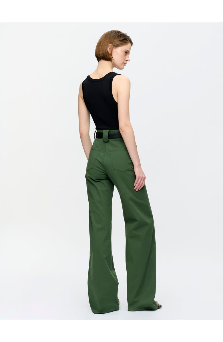 Callas Milano Jody Flared pant, Alternate, color, Military
