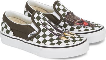 Checkerboard kids vans online