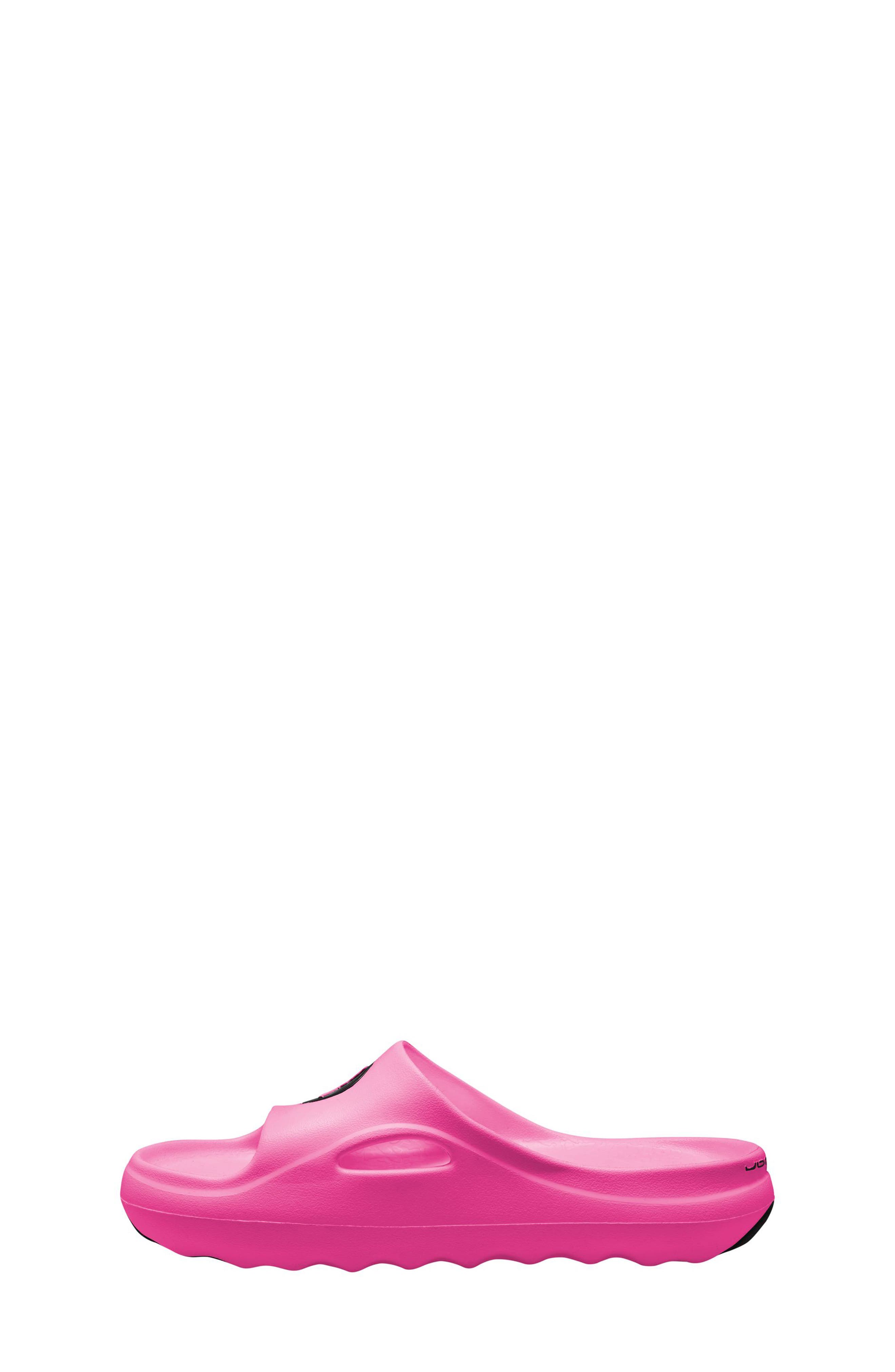 Kids' Hydrip Slide, Alternate, color, HYPER PINK/ HYPER PINK/ BLACK