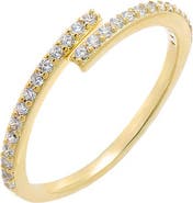 BY ADINA EDEN Pavé Thin Wrap Ring