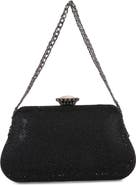 BERNESS Rhinestone Frame Handbag