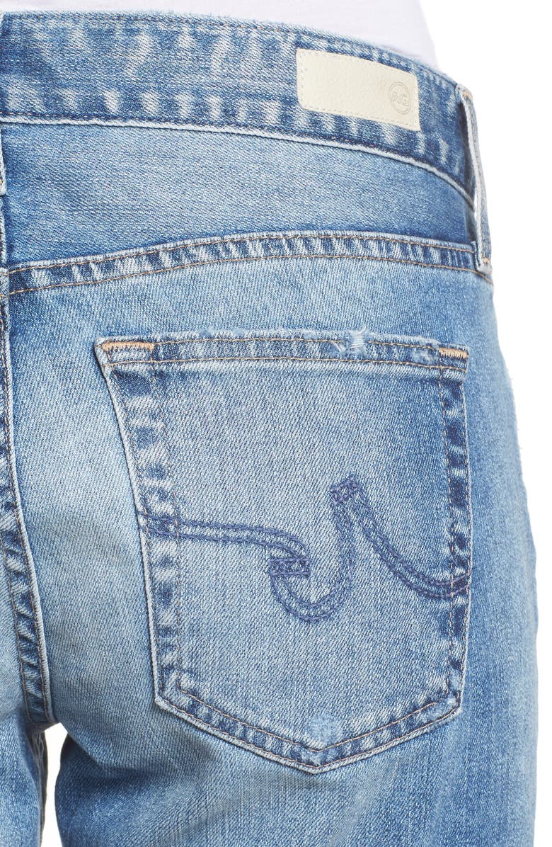 AG Nikki Cutoff Denim Shorts, Alternate, color, 