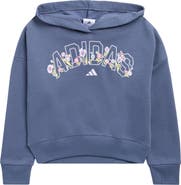 adidas Kids' Logo Fleece Graphic Hoodie