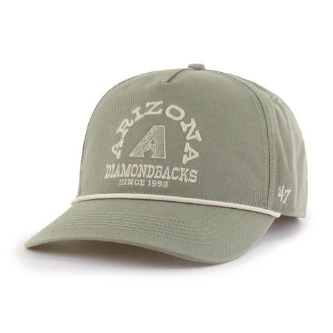 Men's '47  Olive Arizona Diamondbacks Canyon Ranchero Hitch Adjustable Hat