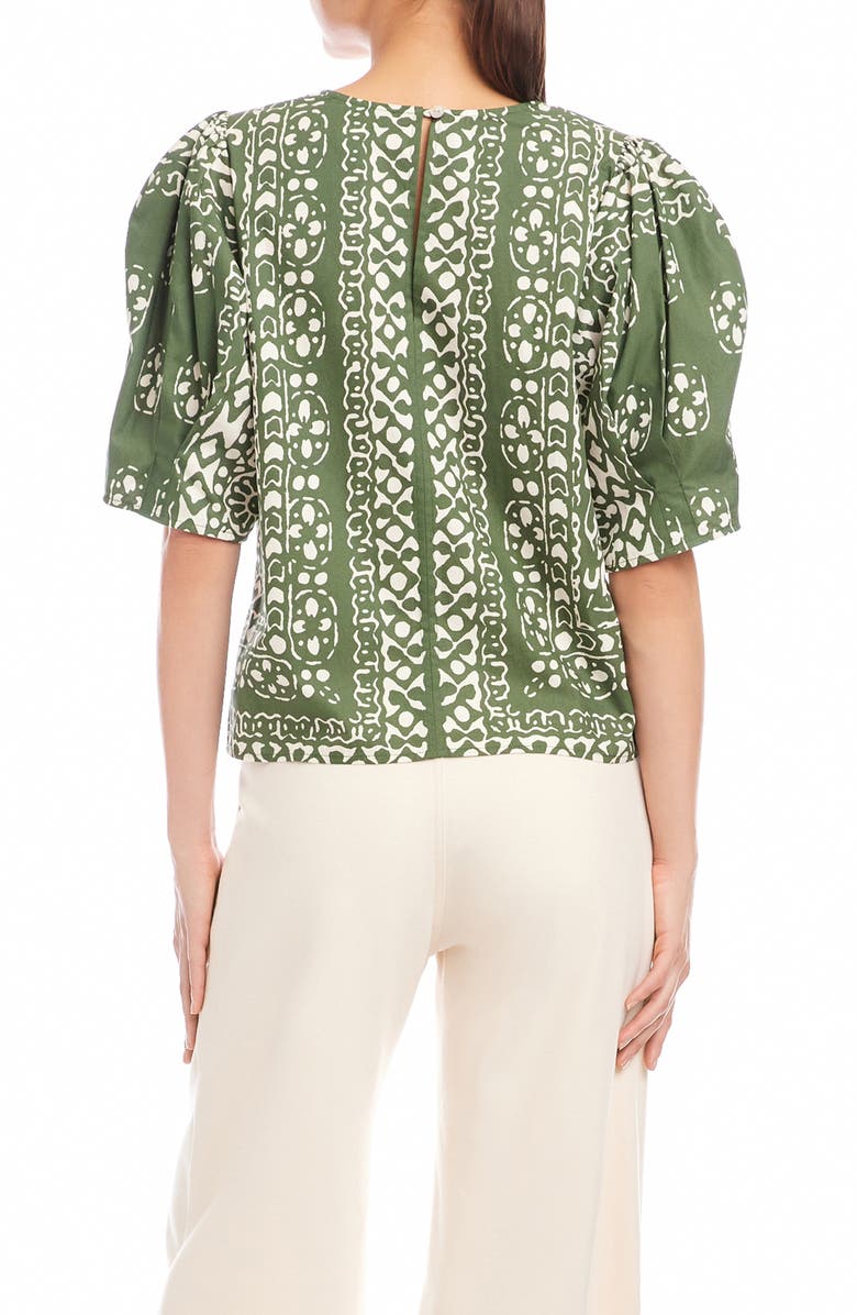 FIFTEEN TWENTY Rosie Puff Sleeve Top, Alternate, color, Print