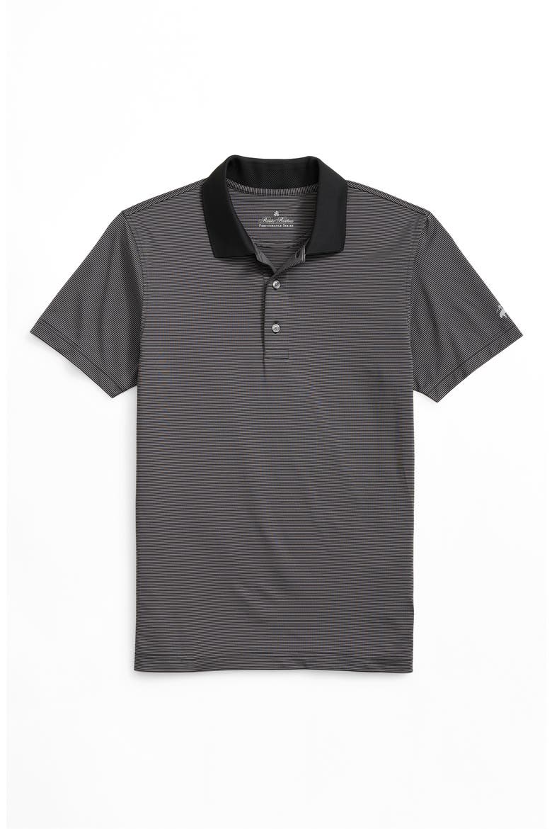 Performance Golf Polo, Main, color, GRAY/ BLACK