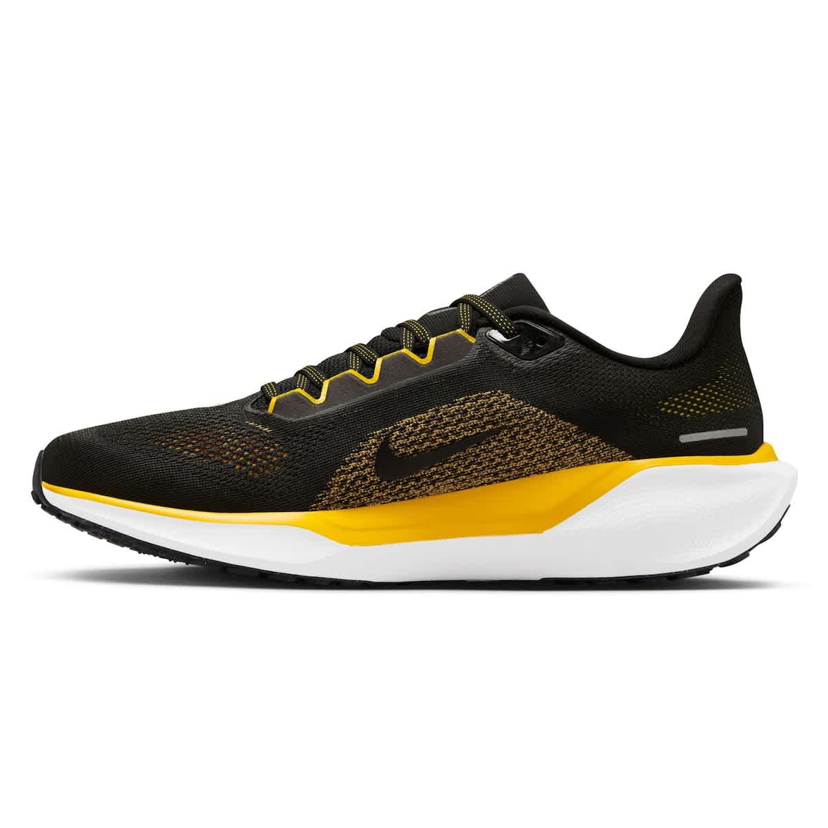Nike Unisex Nike Black Pittsburgh Steelers Zoom Pegasus 41 Running Shoes, Alternate, color, 
