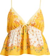 Free People Double Date Floral Camisole