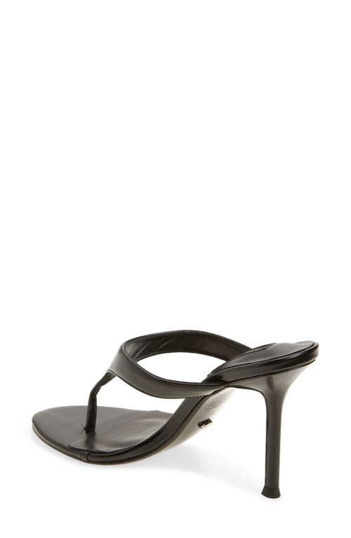 Tony Bianco Dynasty Flip Flop In Black