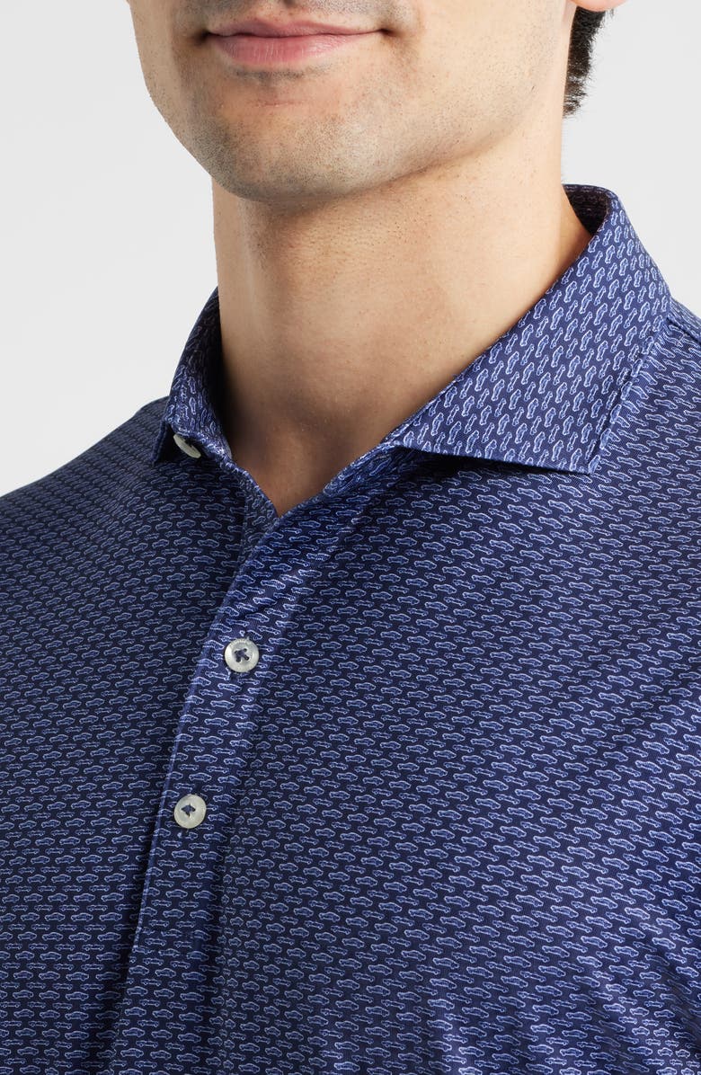 johnnie-O Coupe Performance Jersey Polo, Alternate, color,