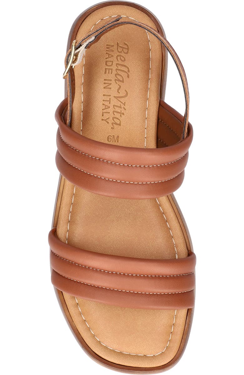 Bella Vita Ode Platform Sandal, Alternate, color, Whiskey Italian Leather