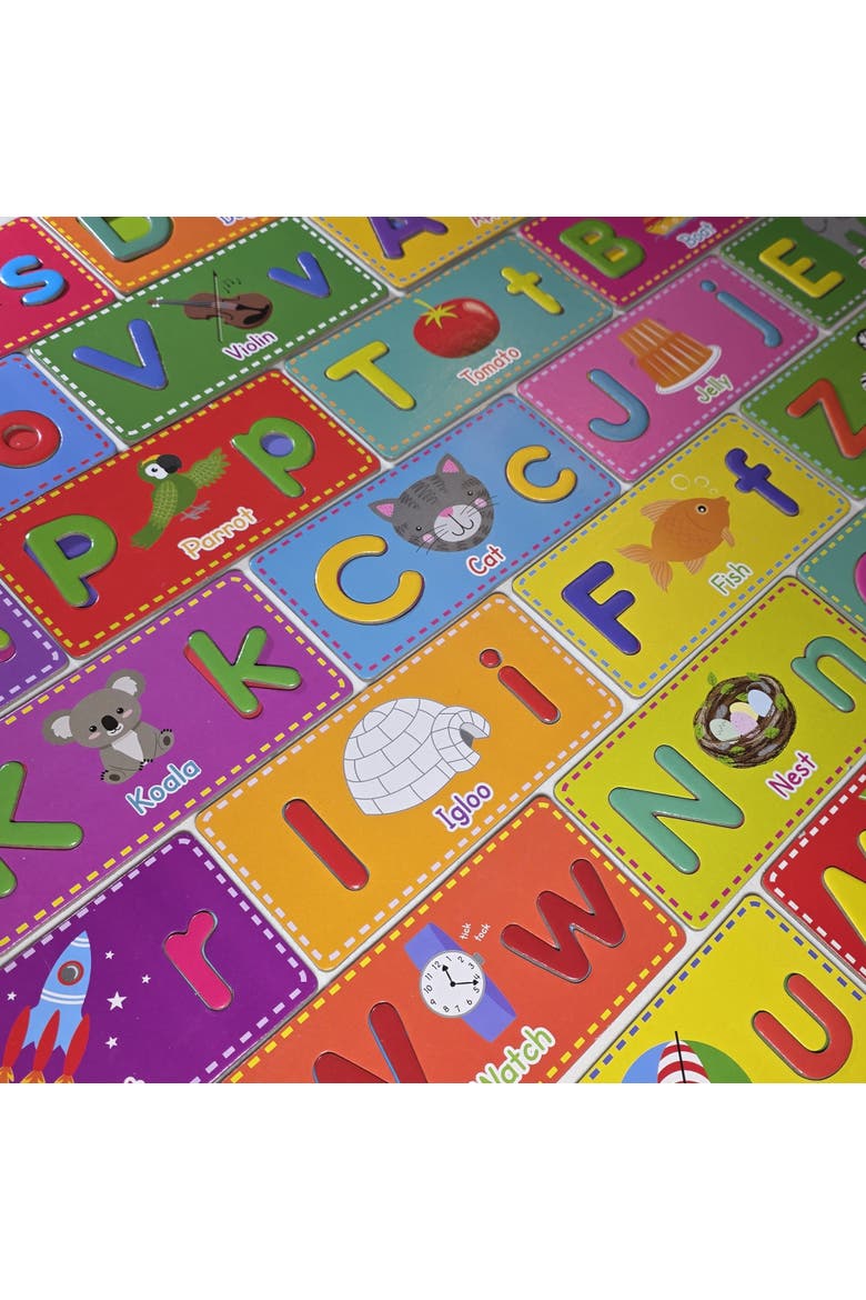 Foam A Z Letter Pieces, Alternate, color, Multicolored