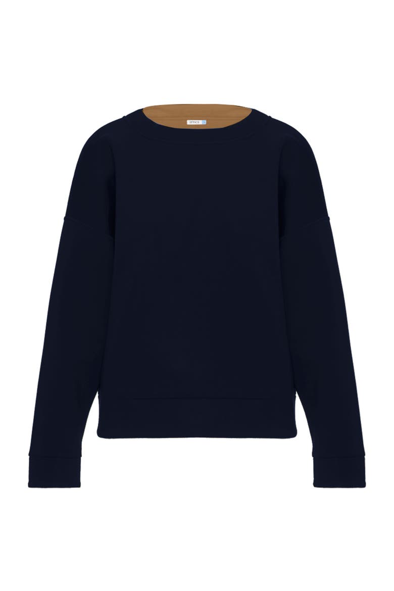 The Reversible Sweatshirt, Main, color, Navy