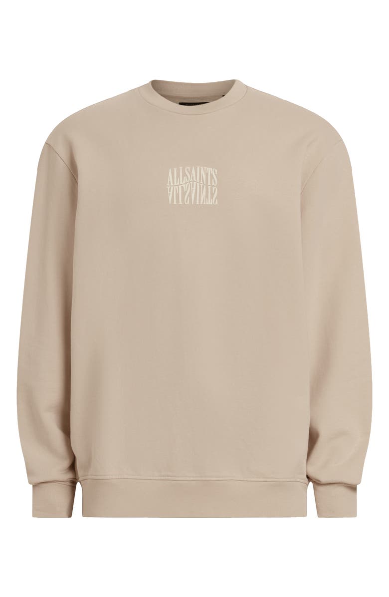AllSaints Varden Logo Graphic Sweatshirt, Alternate, color,