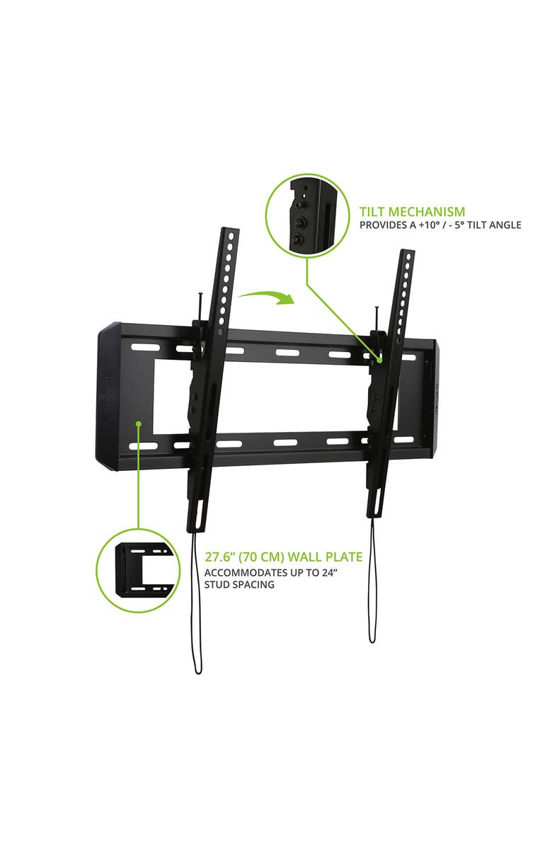 Kanto T3760 Tilting Wall Mount for 37" - 70" TVs, Alternate, color,