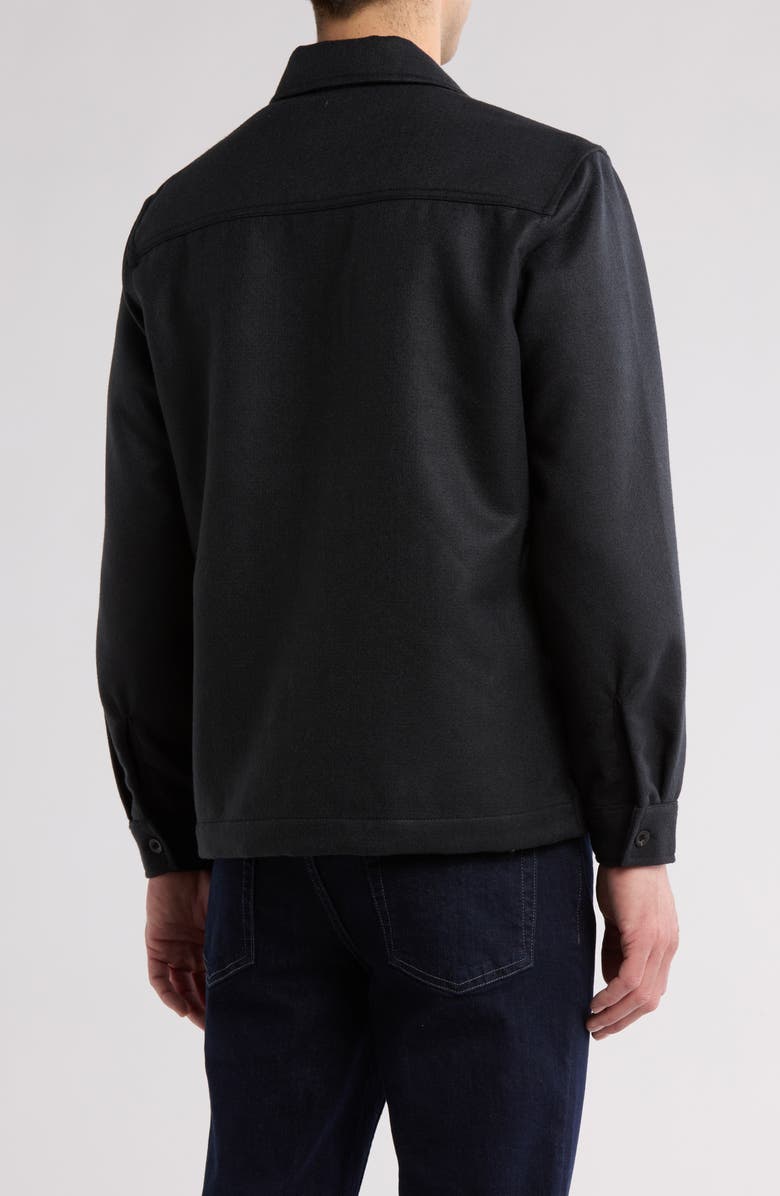 Union Flannel Shirt Jacket, Alternate, color, Black