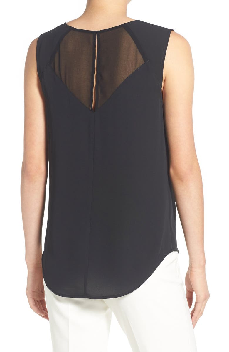 Trouvé Chiffon Panel Top, Alternate, color, 