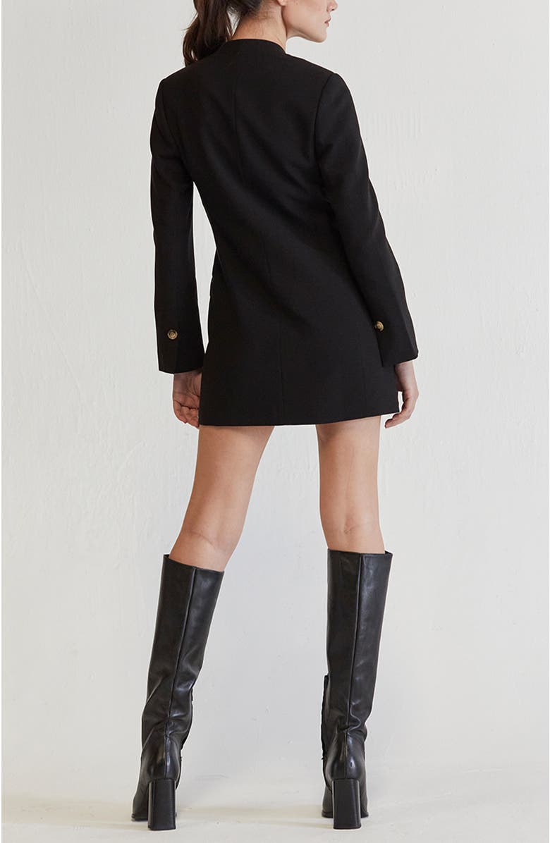 CRESCENT Blazer Mini Dress, Alternate, color, 