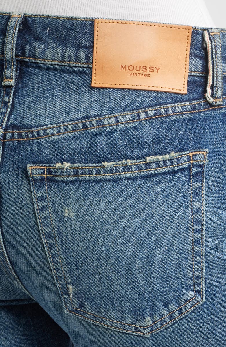MOUSSY VINTAGE Vamo Slim Straight Leg Jeans, Alternate, color, Blue