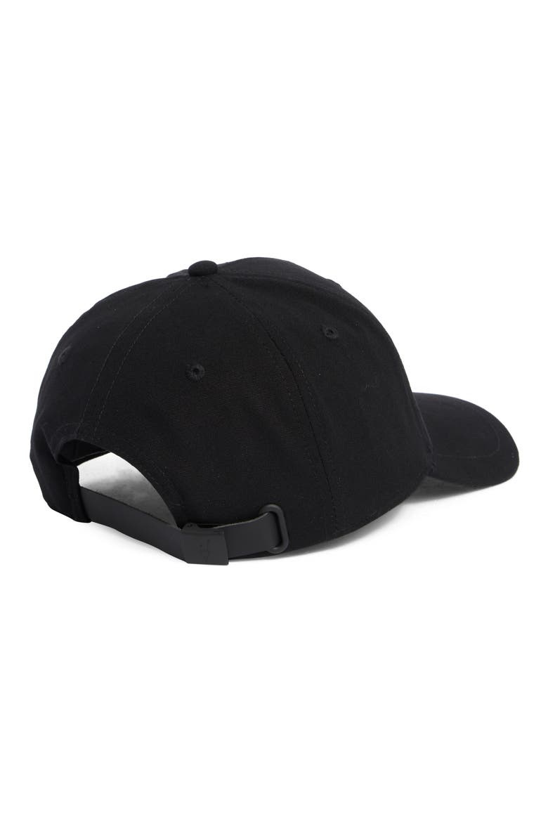 Logo Adjustable Baseball Cap, Alternate, color, 001 BLACK