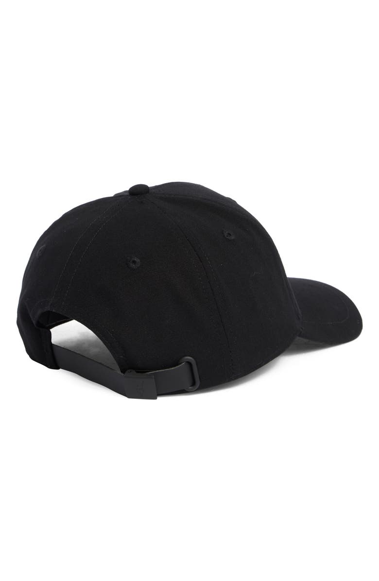 AllSaints Logo Adjustable Baseball Cap, Alternate, color, 001 Black
