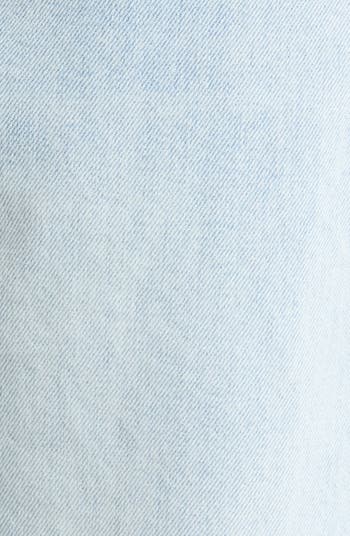 Arellia Release Hem High Waist Ankle Barrel Jeans