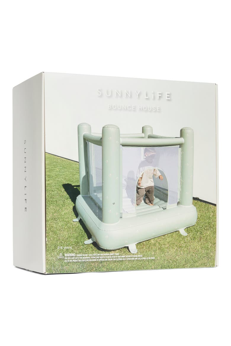 Sammy the Seagull Bounce House, Alternate, color, GREEN