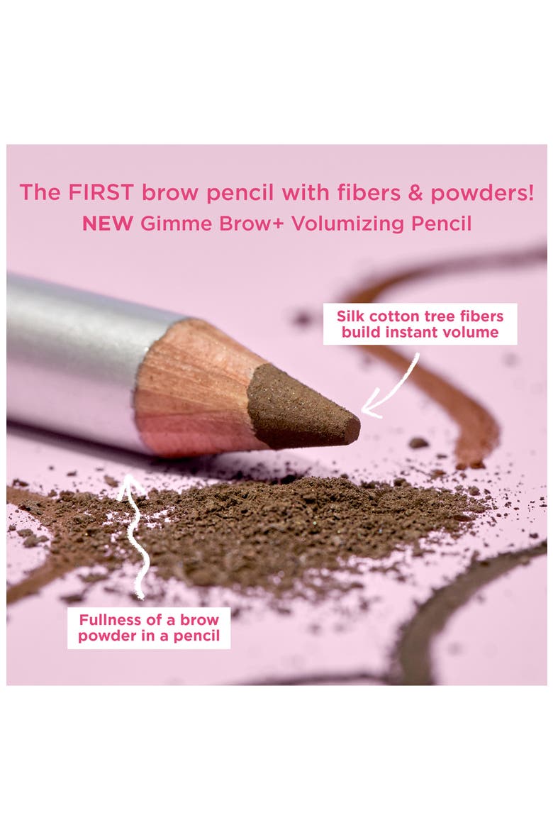 Gimme Brow+ Volumizing Fiber Eyebrow Pencil, Alternate, color, SHADE 4