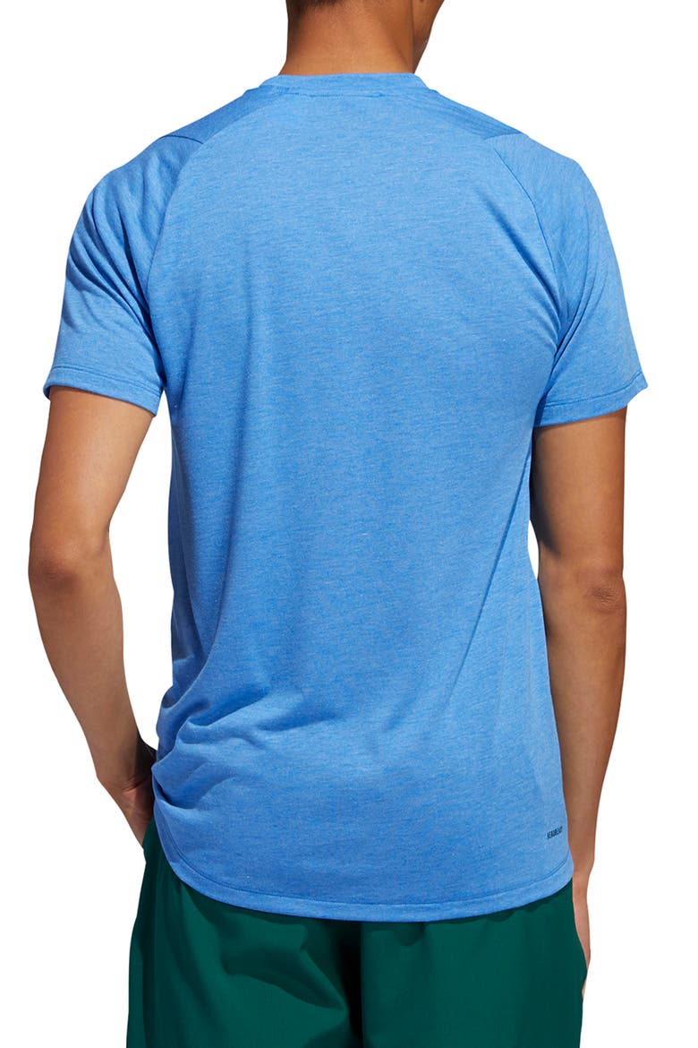 Technical Crewneck T-Shirt, Alternate, color, GLORY BLUE