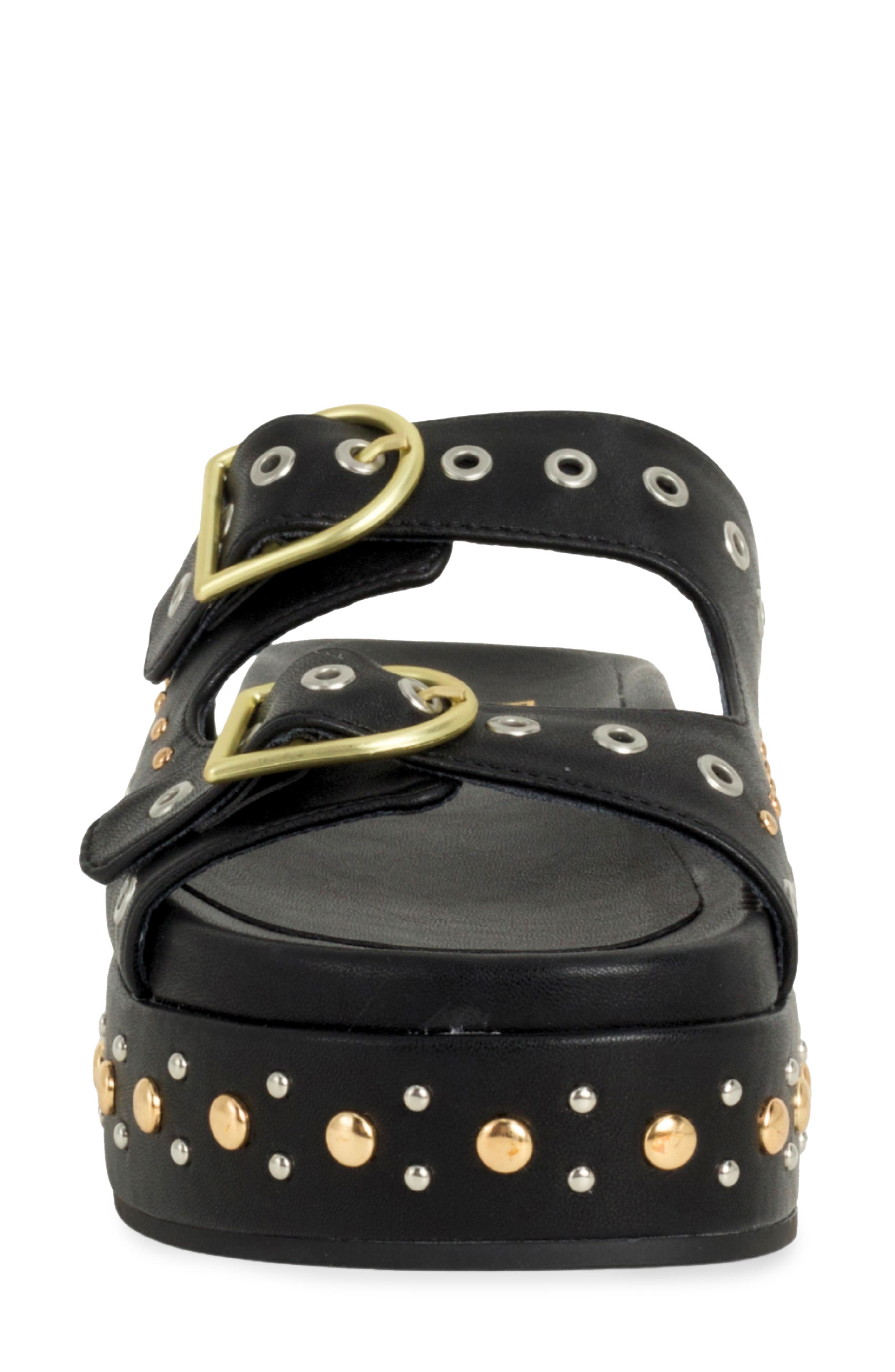 SHUSHOP Irene Platform Slide Sandal, Alternate, color, 