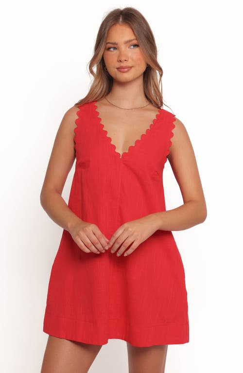 Petal And Pup Petal & Pup Blaine Minidress In Red