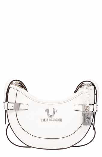 Blake Faux Leather Belted Hobo Bag