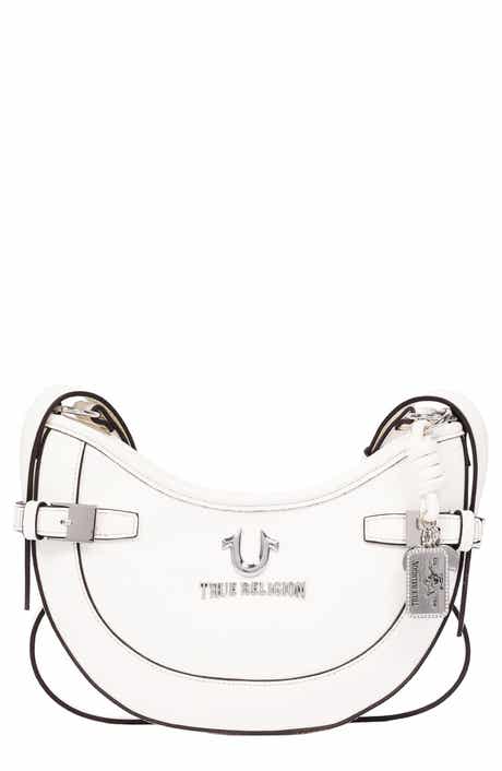 Blake Faux Leather Belted Hobo Bag